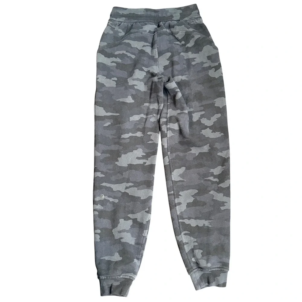 Lululemon Scuba‎ High-Rise Jogger Heritage 365 Camo Deep Coal Multi Size 4